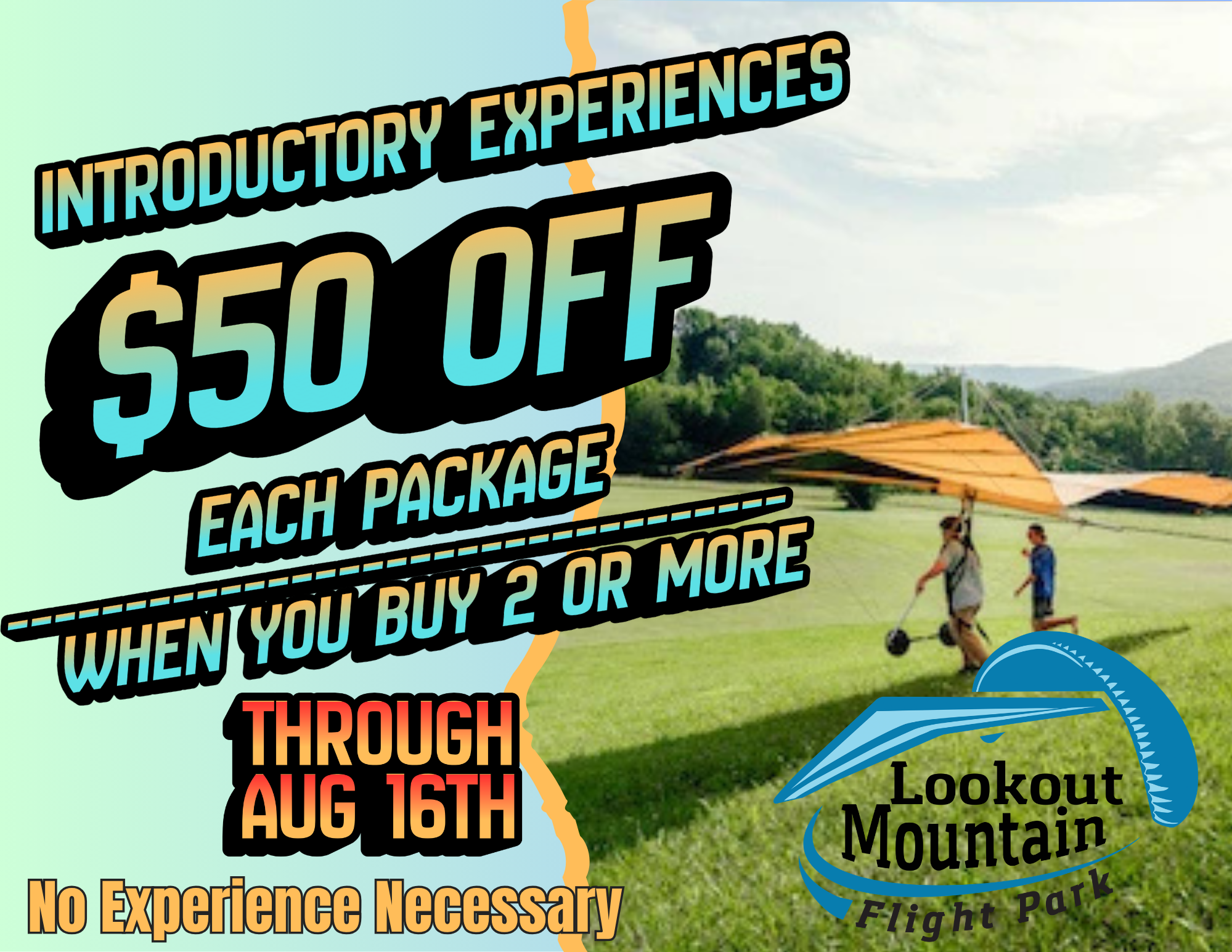 $50 Off Summer Sale Intro and Tandem
